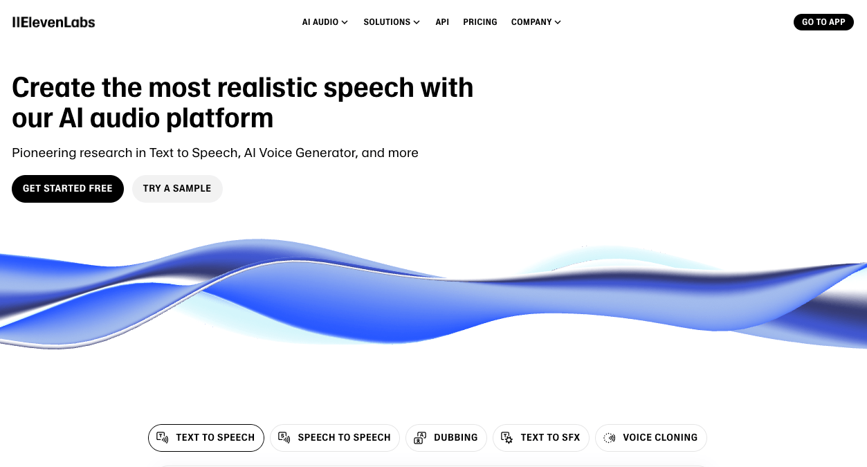 Take Your Content Creation To The Next Level with ElevenLabs Realistic Text to Speech Image